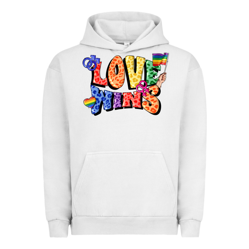Love Wins Urban Hoodie by FaDigitalArtStudio | Teevron