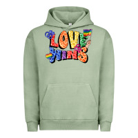 Pigment Oil Green Love wins Urban Hoodie - FaDigitalArtStudio