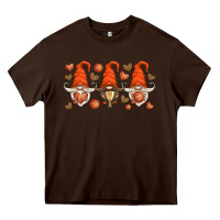 Chocolate Brown basketball gnome Heavy Core Tee - HRA Design Shop