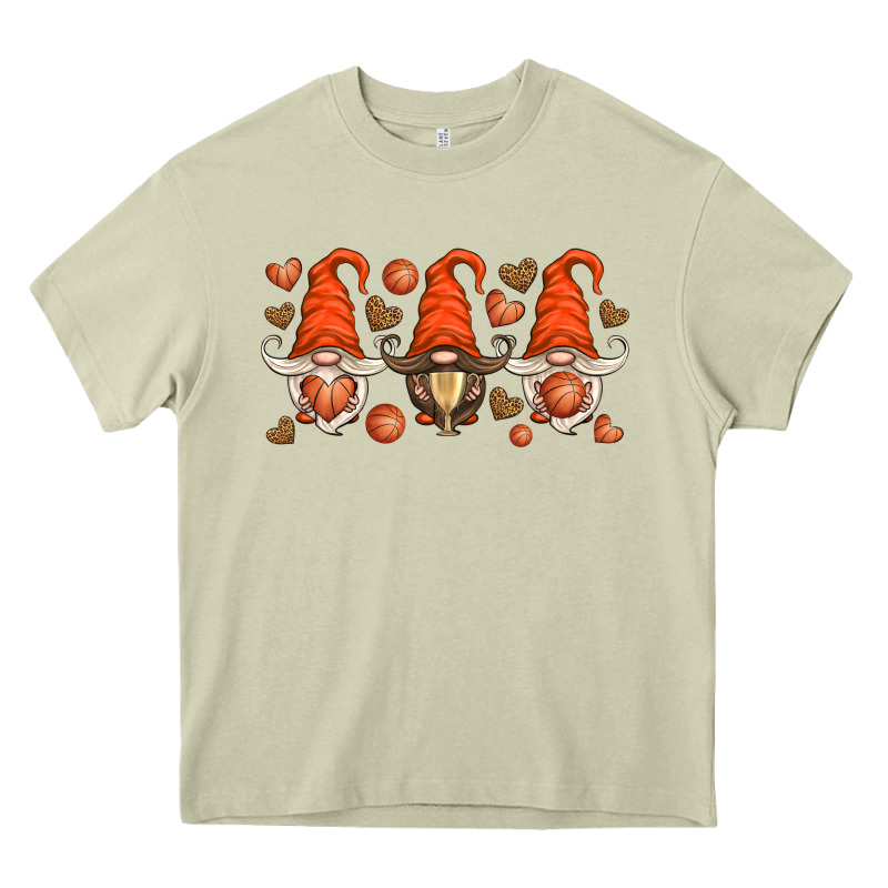 Basketball Gnome Heavy Core Tee by HRA Design Shop | Teevron