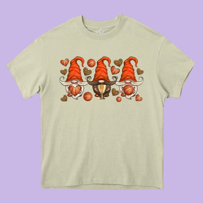 Basketball Gnome Heavy Core Tee Designed By Hra Design Shop