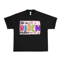 Black checkered risen Urban Heavy Tee - MaliasSmallBusiness
