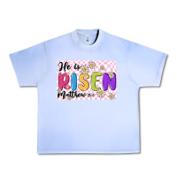 Grape Ice checkered risen Urban Heavy Tee - MaliasSmallBusiness