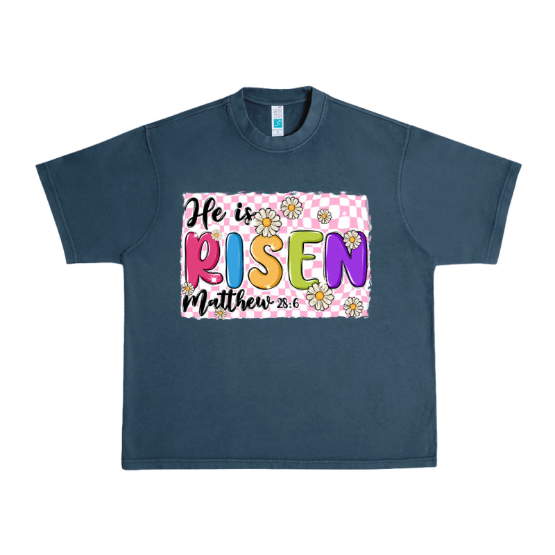 Checkered Risen Urban Heavy Tee by MaliasSmallBusiness | Teevron