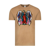 Vintage Camel Angel Wing Lady of Guadalupe 4th of July Vintage Tee - Jasminsmagicworld