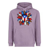 Lavender puerto rico sunflower Heavyweight Hoodie - texasbilliewilder