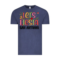 Vintage Denim lets fiesta san antonio Vintage Tee - JahusDesignShop