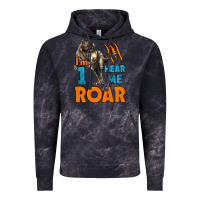 Cloud Black i'm one hear me roar dinosaur birthday Vintage Hoodie - LillyAllenDesigns
