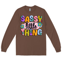 Chestnut sassy little thing Long Sleeve Tee - MaliasSmallBusiness