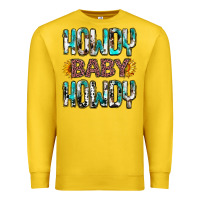Lemon Western Howdy Baby Howdy Premium Sweatshirt - HowdyJamesFarm