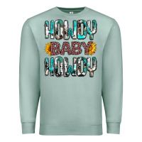 Seafoam Western Howdy Baby Howdy Premium Sweatshirt - HowdyJamesFarm