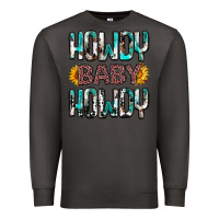Smoke Western Howdy Baby Howdy Premium Sweatshirt - HowdyJamesFarm