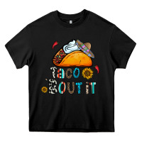 Black taco bout it Heavy Core Tee - CowhideDigitalArt