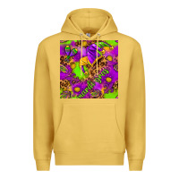Antique Gold Mardi Gras and jester hat seamless pattern Premium Hoodie - HowdyJamesFarm