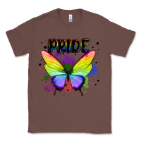 Chestnut rainbow butterfly pride lgbtq Classic Tee - MaliasSmallBusiness