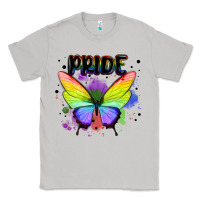 Moon Dust rainbow butterfly pride lgbtq Classic Tee - MaliasSmallBusiness