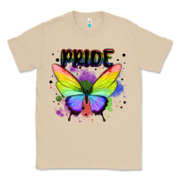 Mushroom rainbow butterfly pride lgbtq Classic Tee - MaliasSmallBusiness