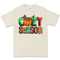 Bone cozy season with fall colors palette and pumpkin Premium Tee - AdoDesignShop