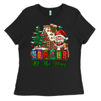 Black jingle all the way Ladies Tee - FaDigitalArtStudio