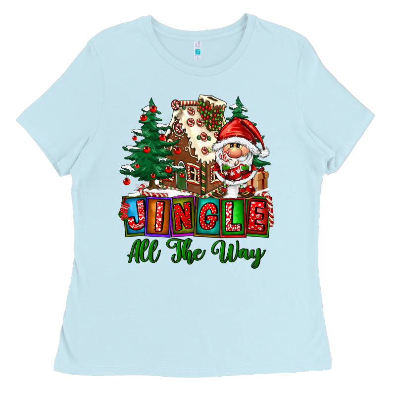 Jingle All The Way Ladies Tee by FaDigitalArtStudio | Teevron