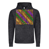 Vintage Arctic mardi gras leopard glitter bead Vintage Hoodie - BarkalooDesign