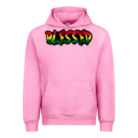 Fuchsia Pink Juneteenth blessed Urban Hoodie - FaDigitalArtStudio