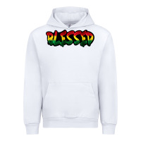 White Juneteenth blessed Urban Hoodie - FaDigitalArtStudio