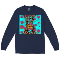 Navy Madre Long Sleeve Tee - JahusDesignShop