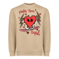 Mushroom cooler than cupid Heavyweight Sweatshirt - MaliasSmallBusiness