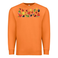 Carrot summer fruits Premium Sweatshirt - TumblerDesignByShophia