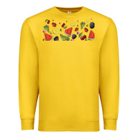 Lemon summer fruits Premium Sweatshirt - TumblerDesignByShophia