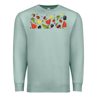 Seafoam summer fruits Premium Sweatshirt - TumblerDesignByShophia