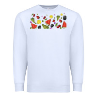 White summer fruits Premium Sweatshirt - TumblerDesignByShophia