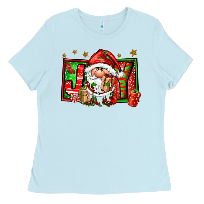 Joy Santa Gnomes Ladies Tee by FaDigitalArtStudio | Teevron