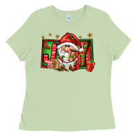 Matcha joy santa gnomes Ladies Tee - FaDigitalArtStudio