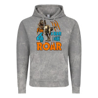 Cloud Rock i'm four hear me roar dinosaur birthday Vintage Hoodie - LillyAllenDesigns