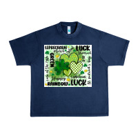Navy st patricks day Urban Heavy Tee - MaliasSmallBusiness