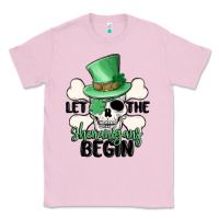 Bubblegum Pink let the shenanigans begin Classic Tee - MaliasSmallBusiness
