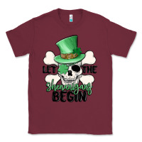 Burgundy let the shenanigans begin Classic Tee - MaliasSmallBusiness