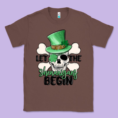 Let The Shenanigans Begin Classic Tee Designed By Maliassmallbusiness