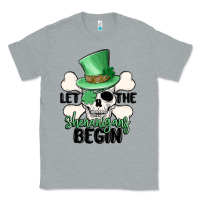 Heather Grey let the shenanigans begin Classic Tee - MaliasSmallBusiness