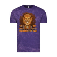 Cloud Purple Dad The Man Leather Background Vintage Tee - Jasminsmagicworld