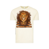 Vintage Arctic Dad The Man Leather Background Vintage Tee - Jasminsmagicworld