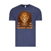 Vintage Denim Dad The Man Leather Background Vintage Tee - Jasminsmagicworld