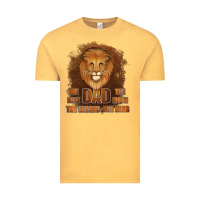 Vintage Mustard Dad The Man Leather Background Vintage Tee - Jasminsmagicworld