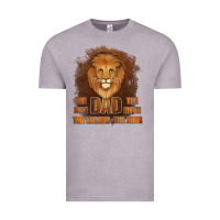 Vintage Zinc Dad The Man Leather Background Vintage Tee - Jasminsmagicworld
