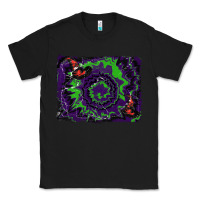 Black halloween witch hat backgraund Classic Tee - RanaPortraitStore