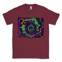 Burgundy halloween witch hat backgraund Classic Tee - RanaPortraitStore