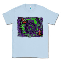 Dusty Blue halloween witch hat backgraund Classic Tee - RanaPortraitStore