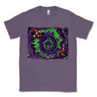 Lavender halloween witch hat backgraund Classic Tee - RanaPortraitStore
